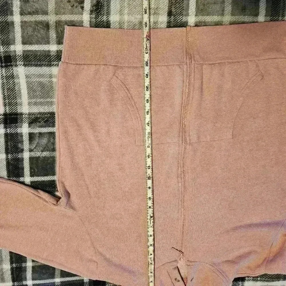 Time and tru, XL girls pink hoodie, 60% cotton, 40% polyester - Picture 8 of 10